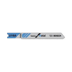 Комплект от 3 ножа за прободен трион за метал U118А ACC BOSCH