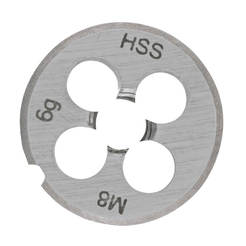 Metric thread die M12 alloy and non-alloy steels, ISO 2 6H, DIN 352