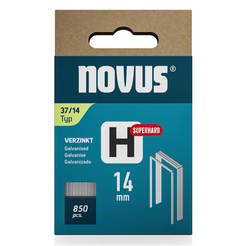 Clamps for tacker 14mm 850pcs type H 37 NOVUS