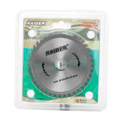 Циркулярен диск за ъглошлайф Ф125 x 22.2мм z40 RAIDER