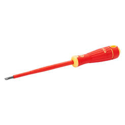 Straight insulated screwdriver - 3.0 x 100 mm, 1000V