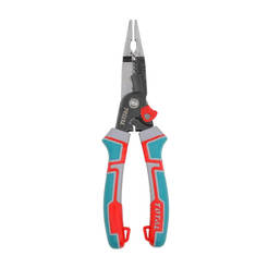 Клещи човки удължени 6 в 1 200мм, електричарски TOTAL