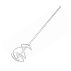 Stirrer for construction mixer Ф 80 х 400 x 8 mm, galvanized