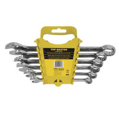 Set of 6 Star spanners 8 - 17 mm TOPMASTER