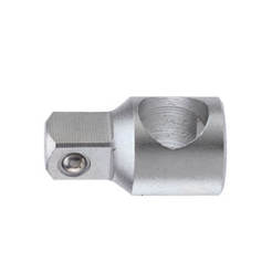 Adapter with swivel hole, 3/8" L x 1/2" M, 46mm