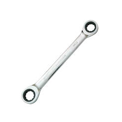 Double ratchet wrench - 17-19 mm, 72 teeth, Cr-v