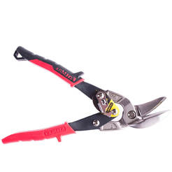 Reinforced sheet metal shears left 250mm STANLEY