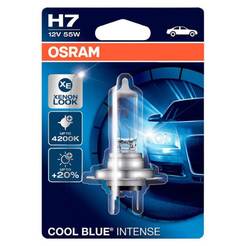 Автомобилна крушка H7 Cool Blue Intense 64210CBN - 12V/55W, 5000K, висок контраст