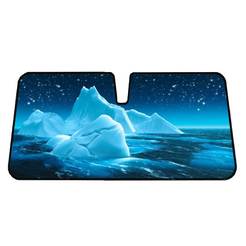 Auto-Sonnenschutz 145 x 68cm doppelseitig, metallisiert, Iceberg