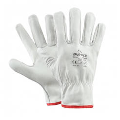 Защитни ръкавици Mana - №10, телешка кожа, EN 388/420