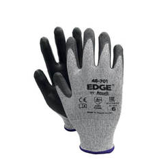 Protective gloves Ansell Edge - anti-cut, melted in polyurethane, №10