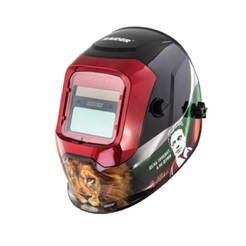 Фотосоларен цветен предпазен шлем за електрожен със сменяема батерия RD-WH03 RAIDER