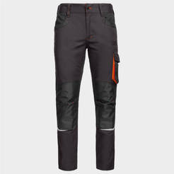 Arbeitshose Kastor Stretch grau Nr. 46 65/32/3% Polyester/Baumwolle/Elasthan/250 g/m² STENSO