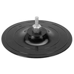 Scheibe mit Klettverschluss, 125 mm, für WOLFCRAFT-Bohrmaschine