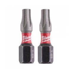 Impact bits for screwdriver TX25 25mm 2pcs SHOCKWAVE ID