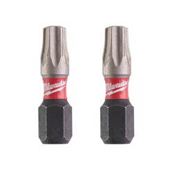 Impact bits for screwdriver TX30 25mm 2pcs SHOCKWAVE ID