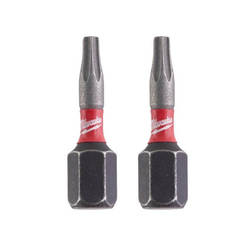 Impact bits for screwdriver TX BO10 25mm 2pcs SHOCKWAVE ID