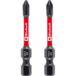 Биты для отвертки 50 мм PH1 ударный хвостовик 1/4" E 6.3 - 2 шт EINHELL