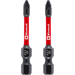 Битове за винтоверт 50мм PZ1 ударни опашка 1/4" E 6.3 - 2бр EINHELL