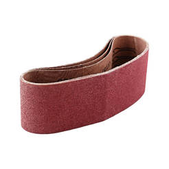 Sandpaper for belt sander P150, 75 x 457 mm, 3 pcs