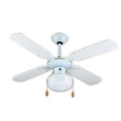 Chandelier fan 50W white