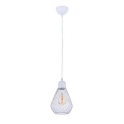 Pendulum 1xE27 60W white AMPUL 10111 WHITE