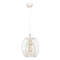 Pendulum 1xE27 60W cream BALINA