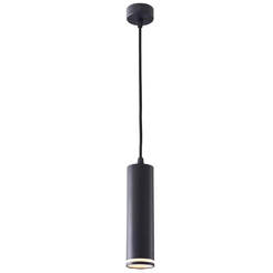 Пендел 1хGU10 35W, черен King LED SSP719 BK VIVALUX