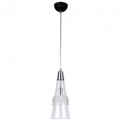 Pendant 1xE14 Rios chrome, crystal