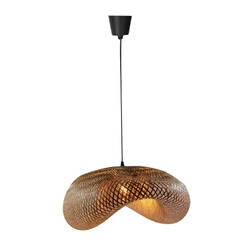 Подвеска 1xE27 бамбук 42x13см Lighty