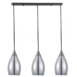 Пендел 3xE14 IP20 GLOSSY черен EL 2636/3P EL BULGARIA