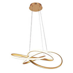 Пендел LED 60W 3653lm 3000K-4000K-6000K MAREA LED златен 005174 VIVALUX