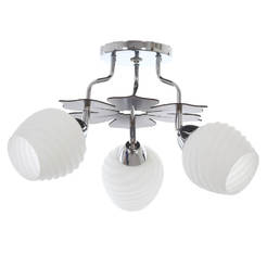 Plafond Pik - 3 x E27, 40W, chrome