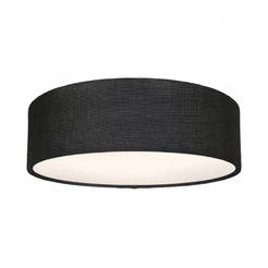 Ceiling F390 x 130mm 10W 3xE27 black MOON