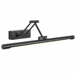 LED Wall lamp 9W 540lm 4000K IP20 RIMINI LED 30000h black VIVALUX