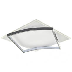 LED Плафон с дистанционно 106W 6890lm 3000-4000-6000K IP20 SENTINEL EL 2782/40 BK EL BULGARIA