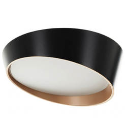 Потолочный светодиодный светильник 48 Вт 4800 лм 3000-4000-6000K IP20 CALABRIA черный EL 3099/400 BK EL BULGARIA