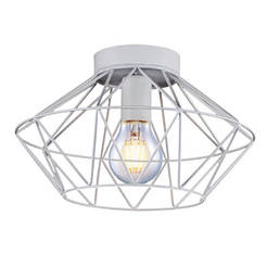 Ceiling lamp 1xE27 white FRODO 005097 VIVALUX