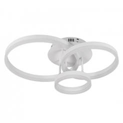 LED ceiling lamp with remote control 60W 3220lm 3000-4000-6500K Caterina Ø200+Ø300+Ø400 mm LIGHTEX