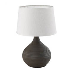 Керамическая настольная лампа 1xE14 40W коричневый MARTIN