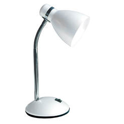 Настольная лампа 1x25W E27 white