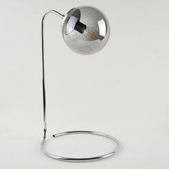 Table lamp 1xE27 chrome ROYMO