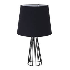 Настолна лампа черна 23x40 см