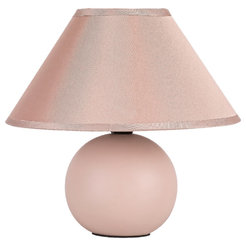 Table lamp 1xE14, pink ARIEL RABALUX
