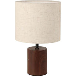 Table lamp, metal with textile lampshade KOOPMAN