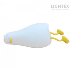 Лампа нощна пиле 1W RGB+W(6500K) 1200mAh USB type С 706RL0341027 LIGHTEX