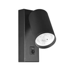 Spot with Lux LED 35W switch, 1 x GU10, black