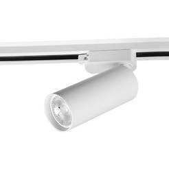 Спот за релсов монтаж Lux LED 35W, 1 x GU10, 130мм, бял
