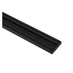 Магнитна шина/релса за осветление външен монтаж 1м Slim25 черна VIVALUX