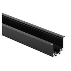 Магнитная рейка/трековина для встраиваемого освещения 1м Slim25 черный VIVALUX
